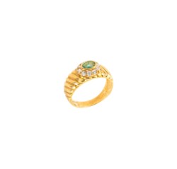 Anello in oro giallo 18kt