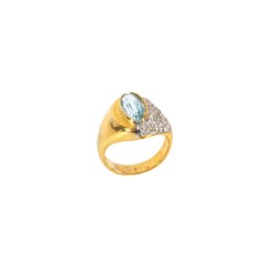Anello in oro giallo 18kt