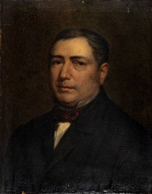 Scuola italiana del secolo XIX - Ritratto di gentiluomo