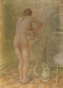 Dante Montanari (1896 - 1989) - Nudo di schiena