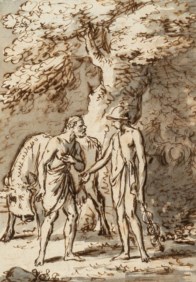 Scuola neoclassica lombarda del secolo XIX - Mercurio e Argo