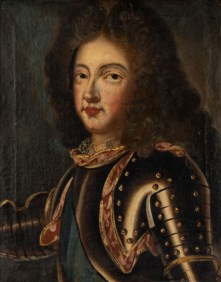 Scuola francese del secolo XVIII - Ritratto di Luigi di Borbone, Duca di Borgogna