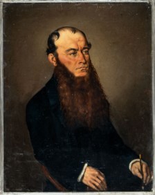 Scuola italiana del secolo XIX - Ritratto virile