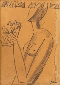 Studio del manifesto della prima mostra del Novecento italiano