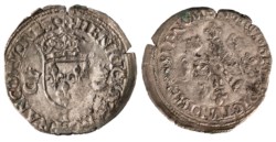 FRANCIA - ENRICO II (1547-1559), Douzaine, 1550 I (Limoges)