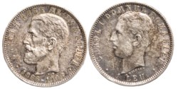 ROMANIA - CARLO I - 1 leu 1906