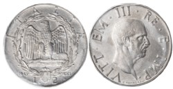 VITTORIO EMANUELE III (1900-1943) - 2 lire 1943