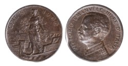 VITTORIO EMANUELE III (1900-1943) - 5 centesimi 1908