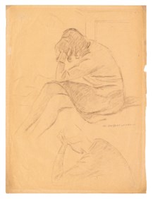 Senza titolo (Studio di figura)