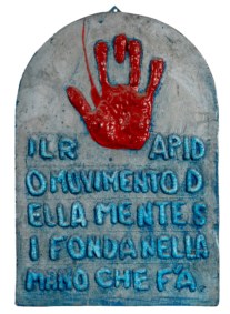 Il rapido movimento della mente si fonda nella mano che f'a
