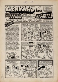 Gervasio in Terra - Giove: si parte! (secondo episodio) - (Storia completa in 16 tavole)