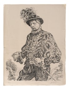 Autoritratto in costume