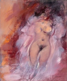 Nudo in violetto