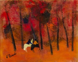 Senza titolo (personaggi nel bosco)