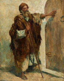 Scuola della fine del secolo XIX - Scena orientalista