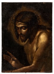 Scuola lombarda del secolo XVII - Cristo incoronato di spine