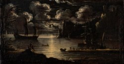 Scuola italiana del secolo XVII - Marine