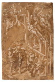 Lelio Orsi (1511 - 1587), cerchia di - Martirio di Santa Caterina