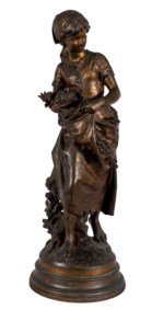 Moreau Mathurin (1822 - 1912) - Espiègle