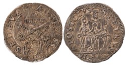 SEDE VACANTE (1559) - Testone 1559
