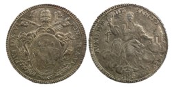 PIO VI (1775-1799) - Scudo 1780, Roma