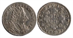 VITTORIO AMEDEO II (1720-1730) - Reale sardo 1727