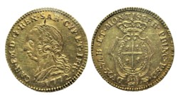 CARLO EMANUELE III (1730 - 1773) - Doppietta sarda, 1772