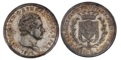 CARLO FELICE (1821-1831) - 2 lire 1825, Genova