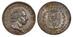 CARLO FELICE (1821-1831) - 1 lira 1826, Torino