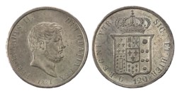 NAPOLI - FERDINANDO II (1830-1859) - Piastra 1851