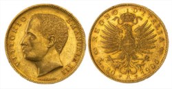 VITTORIO EMANUELE III (1900-1943) - 20 lire 1905