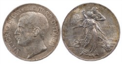 VITTORIO EMANUELE III (1900-1943) - 2 lire 1911
