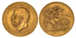 SUDAFRICA - GIORGIO V (1911-1936) - Sterlina 1931