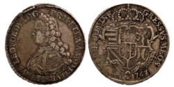 FIRENZE - PIETRO LEOPOLDO (1765-1790) - Francescone 1768 (busto a sinistra)
