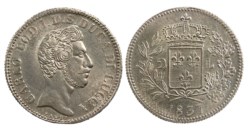 LUCCA - CARLO LUDOVICO DI BORBONE (1824-1847) - 2 lire 1837