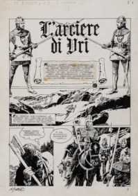 L'arciere di Uri, copertina