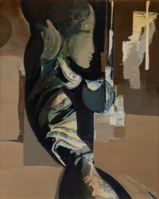 Interno con figura
