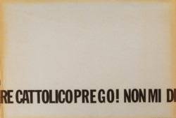 Non mi dire cattolico prego! (Omaggio ad Armando Nizzi)