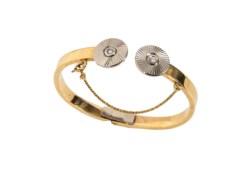 Bracciale in oro bicolore 18kt