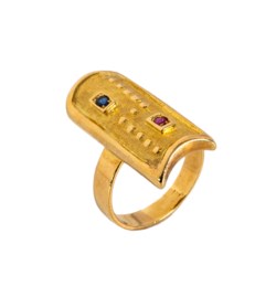 Anello in oro giallo 18kt
