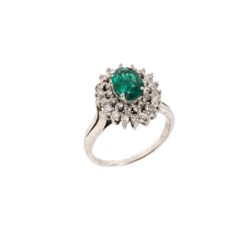 Anello in oro bianco 14kt