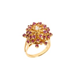 Anello in oro giallo 18kt