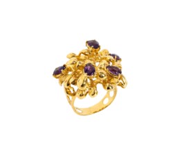 Anello in oro giallo 18kt