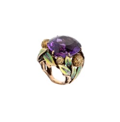 Lydia Courteille - Anello in oro rosa 18kt
