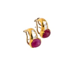 Orecchini in oro giallo 18kt