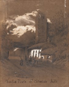 Scuola piemontese - Vecchia porta Santa Caterina di Asti
