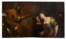 Scuola lombarda del XVII secolo - Lucrezia