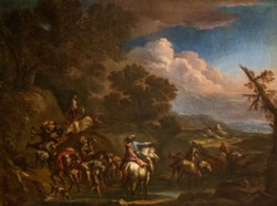 Christian Reder (1656 - 1729) - Il guado