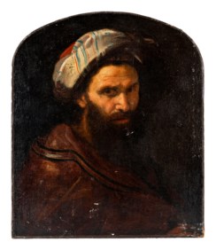 Scuola romana del XVII secolo - Testa di profeta