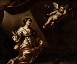 Nicolò de Simone attivo a Napoli tra il 1636 e il 1655 - Santa Caterina d'Alessandria